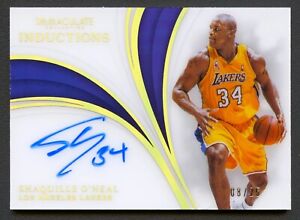 SHAQUILLE O'NEAL 2018 IMMACULATE INTRODUCTIONS LAKERS AUTO AUTOGRAPH /25 *RARE*