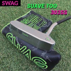 SWAG GOLF SUAVE TOO 303SS Limited putter 34.75" 539g Mint rare ship from Japan - Picture 1 of 10