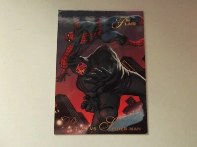 Fleer / Marvel Comics 1994 Flair "RHINO vs SPIDER-MAN" #23 Trading Card - Image 1 of 2