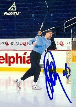 Petr Nedved autographed Hockey Card (Pittsburgh Penguins) 1997 Pinnacle #124 - Image 1 of 1