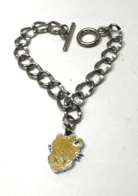 Pulsera Hello Kitty 8" Brillo Dije NUEVA Foto 1 de 4