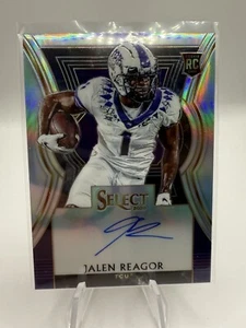 2020 Chronicles Draft Picks Select Jalen Reagor #18 Rookie Auto Silver Prizm - Picture 1 of 2