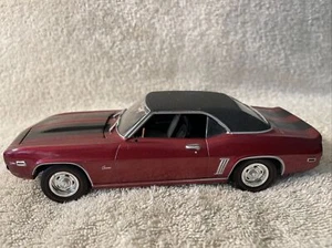 2008 Marron with Black Stripes Lightning 1/24 69 Chevy Camaro Z28 1/24 ~~selten~~ - Bild 1 von 9