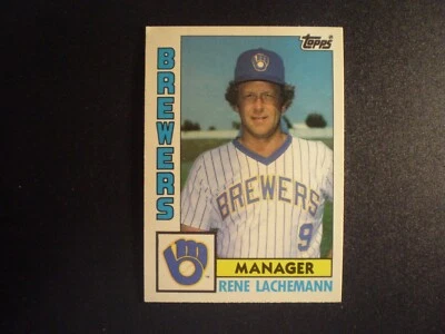 1984 Topps Traded Baseball Rene Lachemann Card # 67T - Image 1 of 2