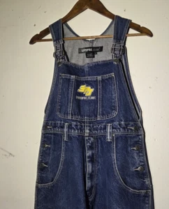 Vintage Southpole Overalls Cargo Jeans Denim Baggy 90s Y2K USA OG Size Small - Picture 1 of 8