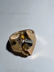 Lapponia Goldring 18K/750 Gold "Geisir" - 2000 - Björn Weckström Finnland - Bild 1 von 3