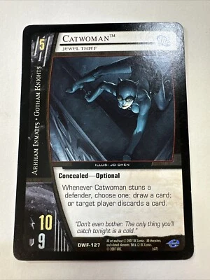 VS System Catwoman Jewel Thief  non-foil DC World's Finest DWF-127 - Image 1 of 2