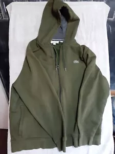 La Coste Sport Zip-Up Green Hoodie, Boys Size 3X - Picture 1 of 4