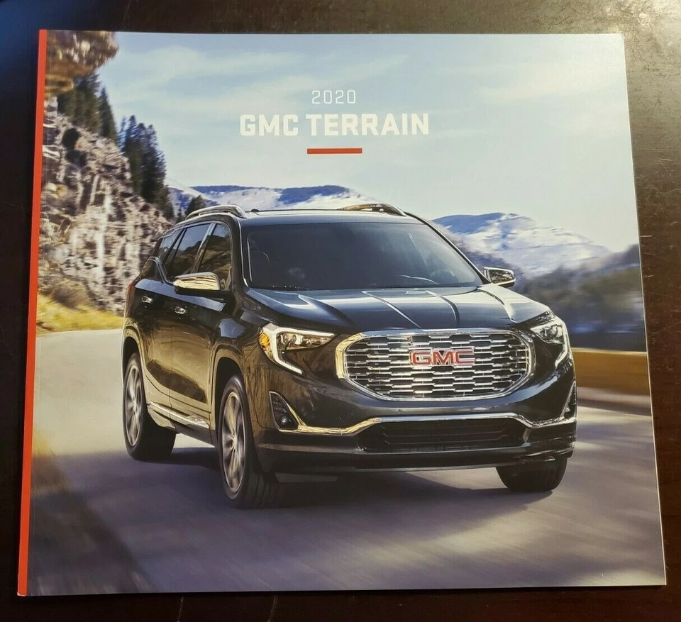 2020 GMC Terrain 34-page Original BIG Sales Brochure Catalog - SLE SLT Denali