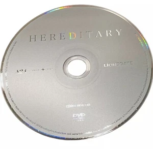 DVD HEREDITARY 2018 DISC ONLY HORROR TESTED WORKS FAMILY HAUNTED BY GRANDMOTHER - Picture 1 of 2
