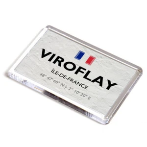 FRIDGE MAGNET - Viroflay - Ile-de-France - France - Lat/Long - Picture 1 of 1