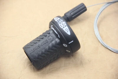 SRAM SRT400 Bicycle Bike Twist Grip Gear Left 3 Speed Shifter - Image 1 of 3