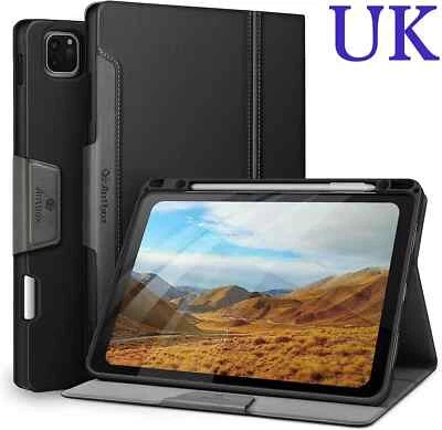 Antbox iPad Pro 12.9 3rd 4th 5th Black Brand New Case with Apple Pencil Holder