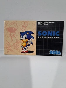 mega drive manual nur sonic the idgehog kein spiel - Bild 1 von 9