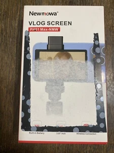 Newmowa Phone Vlog Selfie Monitor Screen, Magnetic Phone Holder Clip PH01Max-NMW - Picture 1 of 7