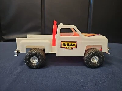 Vintage Hi Rider Processed Plastics Company Pickup Chevrolet Chevy Truck White - Image 1 of 4