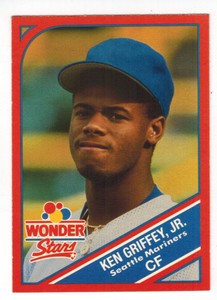 KEN GRIFFEY JR 1990 Wonder Bread Stars #18