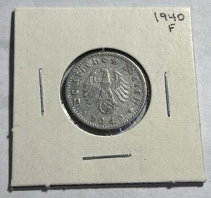 1940-F Germany Third-Reich 50 Reichspfennig XF - Picture 1 of 2