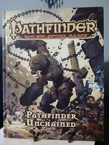Pathfnder Unchained Hardcover Pathfinder RPG 1st ed Paizo Dungeons & Dragons 3.5 - Picture 1 of 4