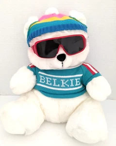 Vintage 16" BELKIE ORSACCHIOTTO con pullover maglione sci, berretto e occhiali da sole - Foto 1 di 10