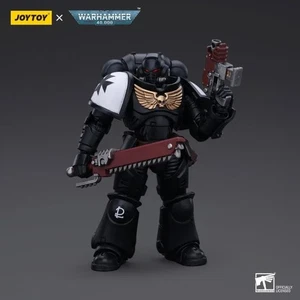 JOYTOY Warhammer 40k 1/18 JT2849 Space Marines Black Templars Outriders Brother - Picture 1 of 14