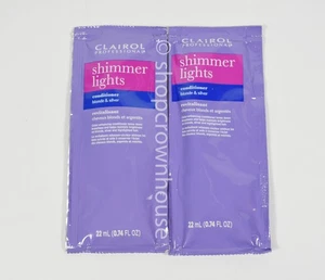 2 Clariol Professional Shimmer Lights Blonde & Silver Conditioner 0.74 Fl. Oz. - Picture 1 of 2