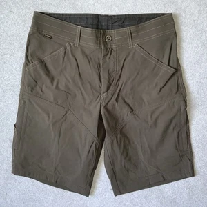 Kuhl Renegade Shorts Mens 31 Gray Cargo Hiking Climbing Cycling Lightweight Cool - Picture 1 of 19