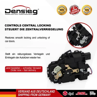 ‌Densieg Serratura Anteriore Sinistra per Bora Golf4 1J NewBeetle 1C Passat3B‌ - Immagine 1 di 4