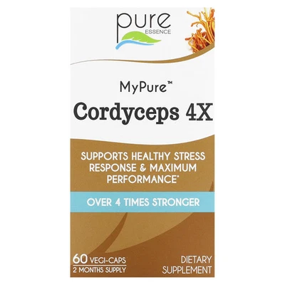 MyPure, Cordyceps 4X, 60 Vegi-Caps - Imagem 1 de 3