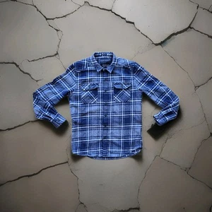 Superdry Flannel Men's Shirt Size Large/XL Heavy Lumberjack Fit Superior Milled - Imagen 1 de 9