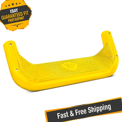 Carr 128227-1 Super Hoop Yellow Aluminum Single Step - Image 1 of 4