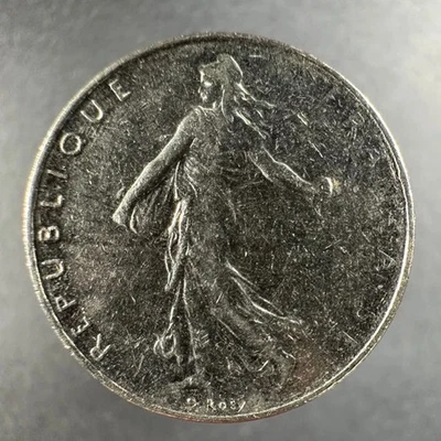 Francia 1991 1 franco detalle bien usado Foto 1 de 4