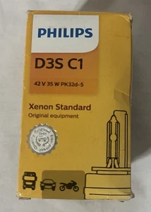 Phillips Brand D3S C1 Xenon Standard HID Headlight Bulb - Picture 1 of 1