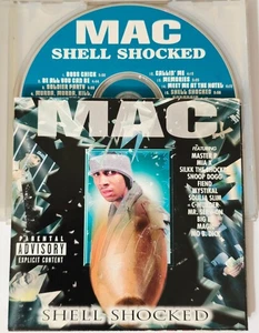 MAC SHELL SHOCKED CD 1998 NO LIMIT RECORDS G FUNK GANGSTA MASTER P RAP HIPHOP - Picture 1 of 18