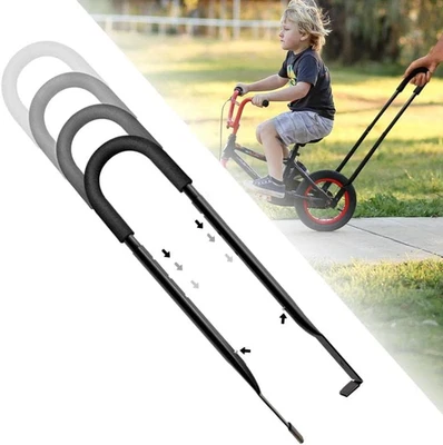 Children Bike Safety Trainer Handle Balance Push Bar(Black) - image 1 of 4