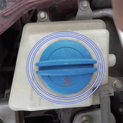 Radiator Cap Water Coolant Reservoir Expansion Storage Tank For Audi 3B0121321 - Image 1 of 4