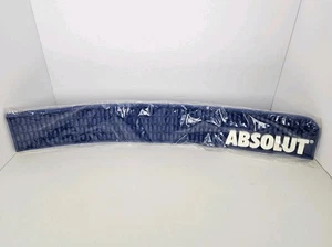 Absolut Vodka Schnaps 23" lange Gummi-Barmatte Überlauf Tropfschiene Matte royalblau NEU! - Bild 1 von 12
