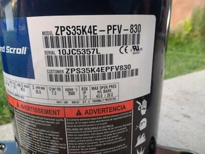 Copeland Scroll Compressor ZPS35K4E-PFV-830 - Picture 1 of 9
