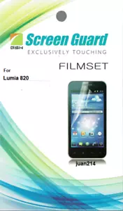 Protector de pantalla para Nokia Lumia 820 transparente - Imagen 1 de 1