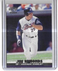 2000 Pacific #5 Jim Edmonds Anaheim Angels