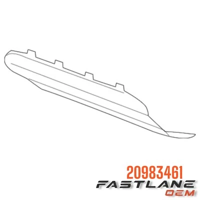 Parachoques trasero Buick Enclave 2013-2017 inserto fascia nuevo OEM 20983461 Foto 1 de 4