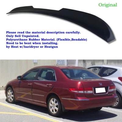 Alerón trasero de maletero KmhSp 284FC para Honda Accord 2003~2007 sedán Foto 1 de 4