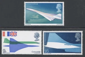Großbritannien - 1969 1st Flight Concorde Prototype - SC 581-583, SG 784-786 Mint NH - Bild 1 von 2