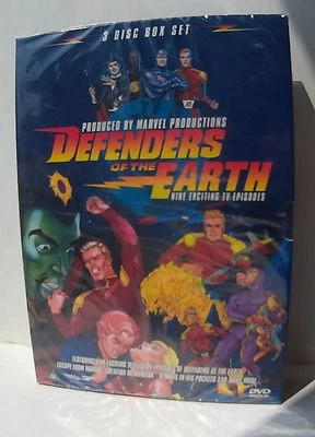 Defenders of the Earth - 3 Disc Box Set - Nine Exciting TV Episodes NEW R0 DVD - Image 1 of 2