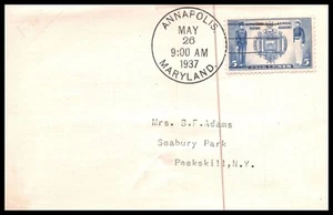 USA FDC - 1937 - Navy Series U.S. Naval Acdemy, Scott # 794 - Picture 1 of 1