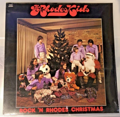 ♫ NEW 1974 SEALED LP ♫ Rhodes Kids ♫ Rock n Rhodes Christmas ♫ GRC GA10011 XMAS! - Image 1 of 2