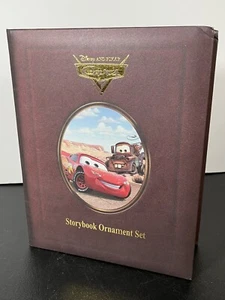 Disney Pixar Cars Mater McQueen Weihnachten Bilderbuch Ornament 7-teiliges Box Set NICHT MEHR ERHÄLTLICH - Bild 1 von 8