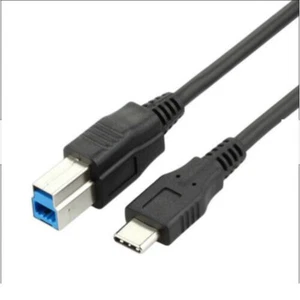 USB 3.1 Type C Male to USB 3.0 B Male Adapter Cable Data Printer Connector Cord - Picture 1 of 3