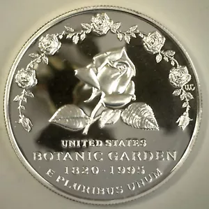 1997 P Botanic Garden Proof Silver Dollar Commemorative Coin ONLY No Capsule - Picture 1 of 4