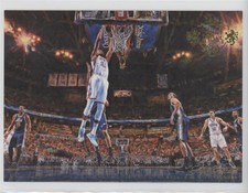 2015-16 Panini Court Kings Box Topper 5x7 Panoramics Kevin Durant #22